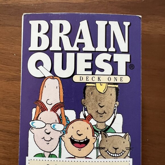 Brain Quest Learn Q & A Grade 6 Ages 11-12 Quiz Deck 2 Pack Vintage 1st Ed 1992 - Picture 7 of 15